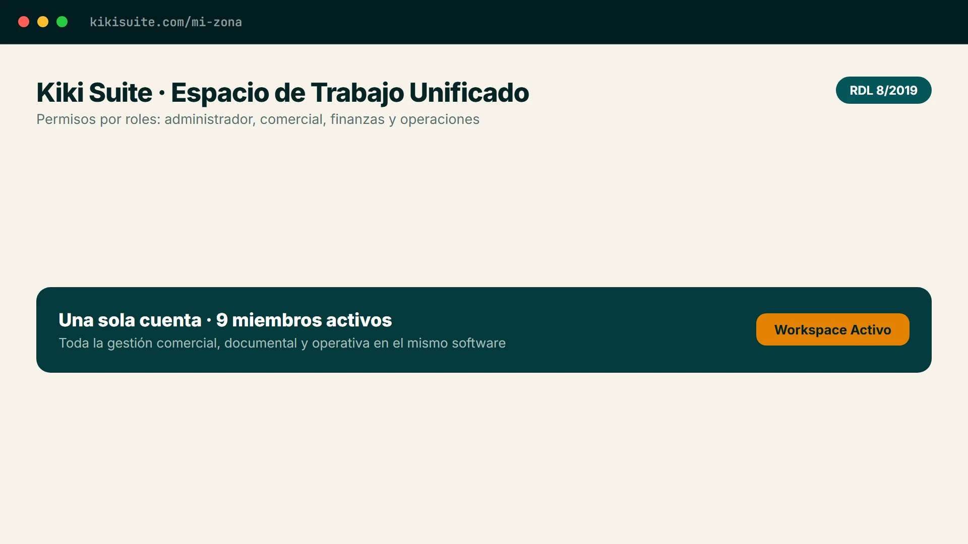 Oficina moderna con el equipo trabajando